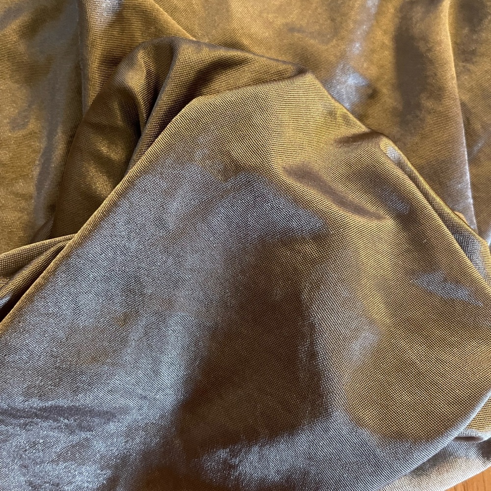 ZARA SILVER SLIP DRESS - Picture 2 of 3